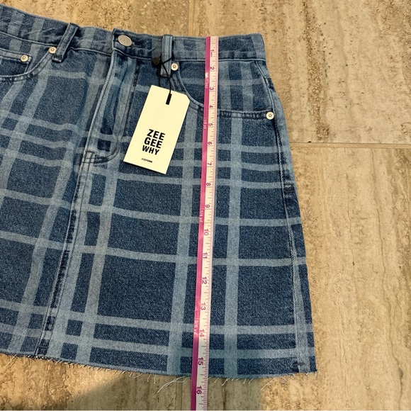 NWT ZIGGY Denim - ZGY DENIM Kick Skirt Size 26 - Picture 5 of 13
